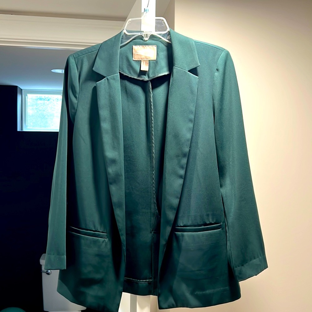 Forever21 Dark Green Blazer